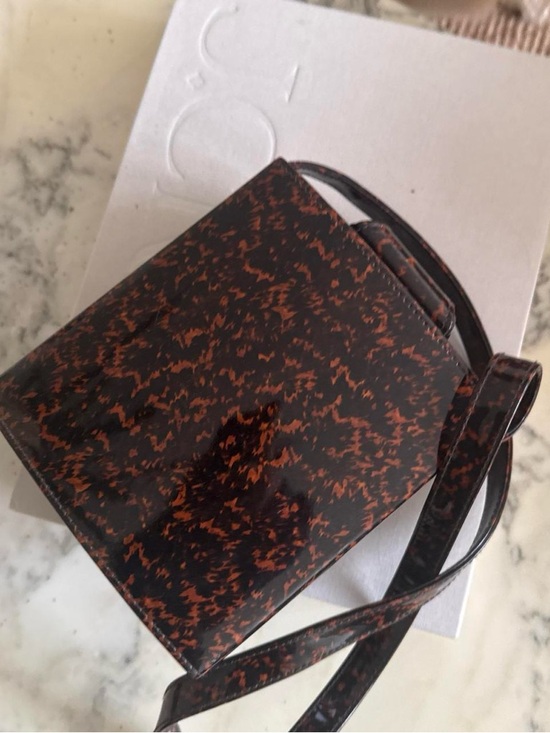 Handbags - Tortoiseshell Crossbody Bag in Black & Brown